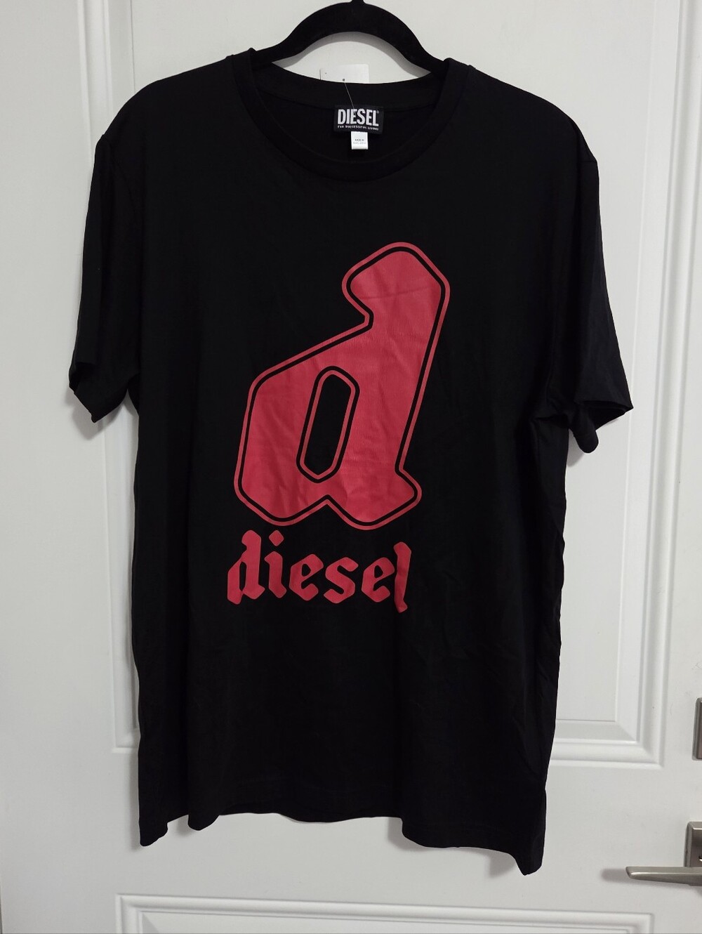 NWT - Diesel Men's Slim Fit Logo Tee - Size XL